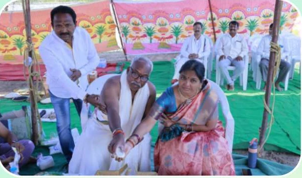 ఆలయ శంకుస్థాపన కార్యక్రమం • చిత్రం 2